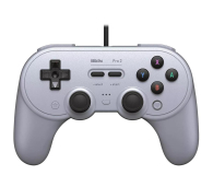 Akcesoria do konsol 8BitDo Pro2 Wired Gamepad - Grey Ed. RET00285